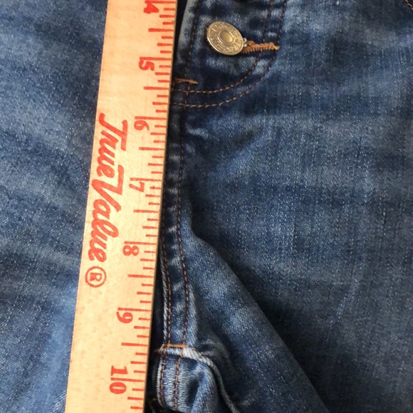 Express jeans button fly. Size 2 short. - Picture 14 of 14